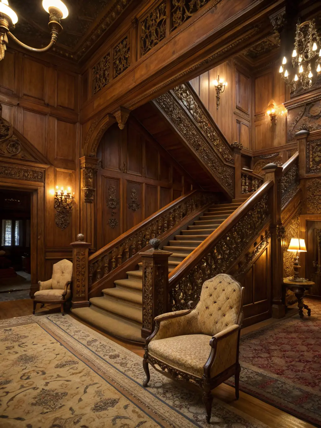 A photo of a guided tour inside Maison des Echevins, highlighting the historical artifacts and architectural details of the 17th-century house.